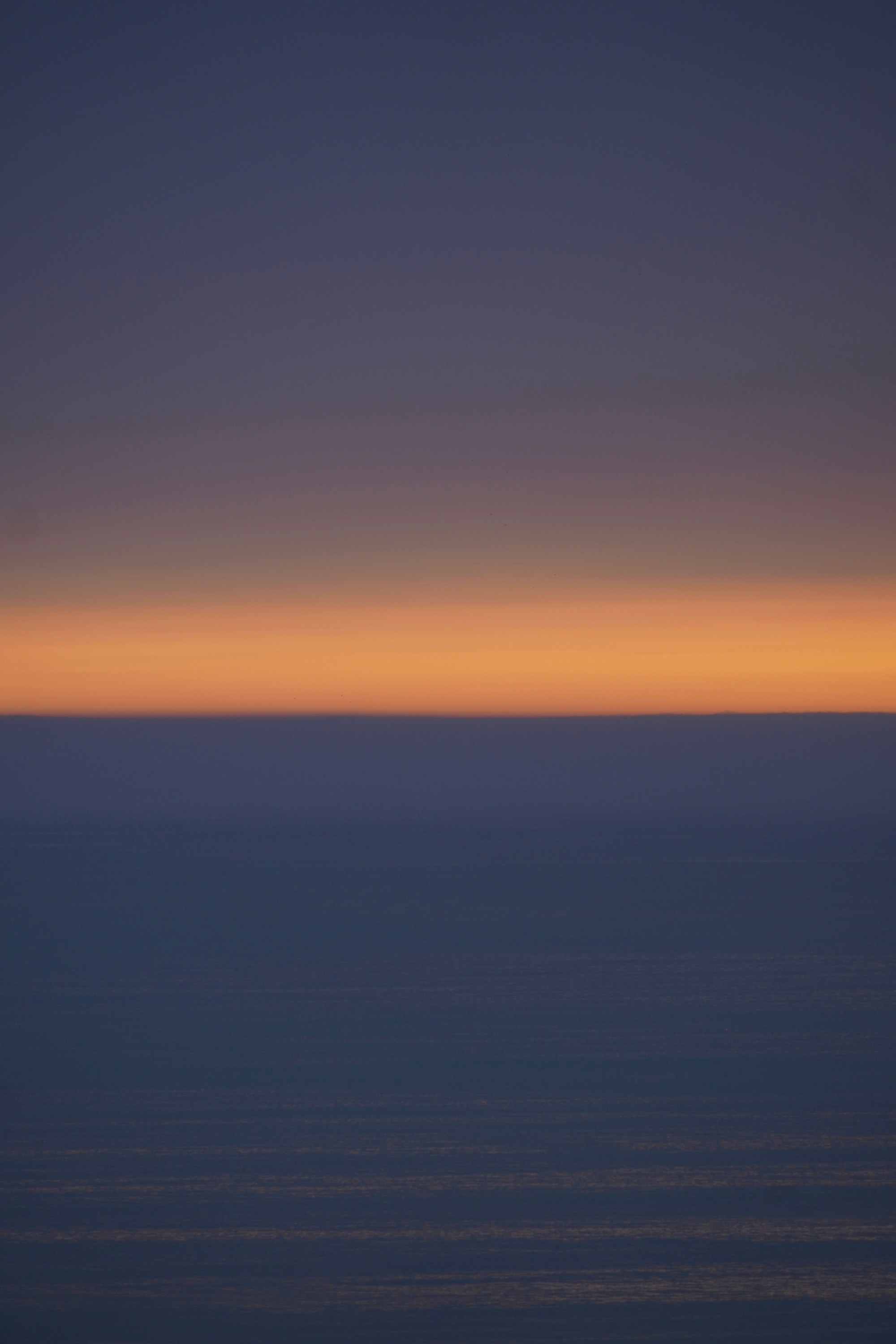 Pôr do sol sobre o oceano Atlântico